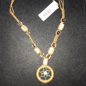 Dream catcher necklace